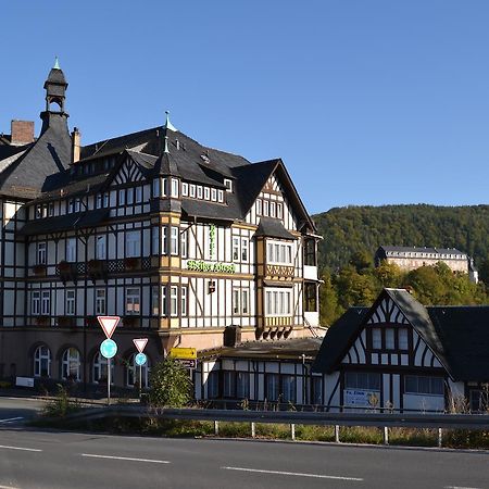 Hotel Weisser Hirsch Schwarzburg Exterior foto